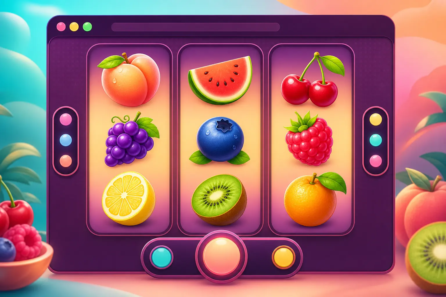 KiwiiPlay fruit-match game in action